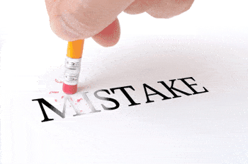 Writing mistakes while Blogging